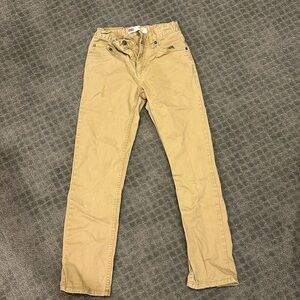 boys levi’s 511 slim khaki pants